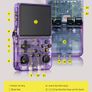 R36S handheld games console YELLOW 64gb Image 3