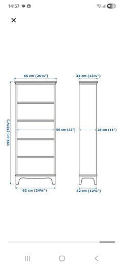 Bookcase/book shelves