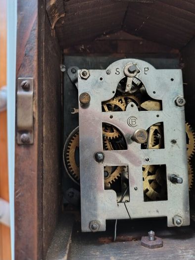 Antique German Badische Mantel Clock