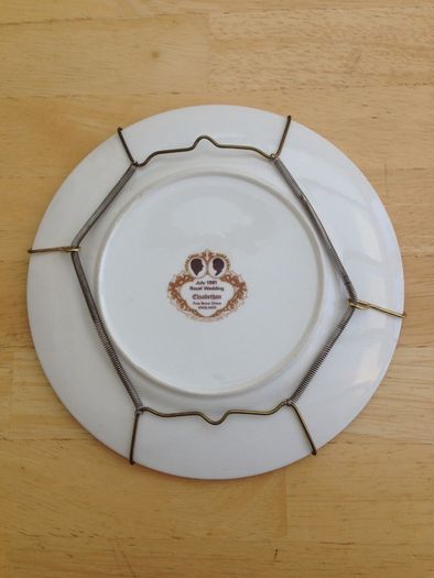Elizabethan Royal Wedding Commemorate Plate