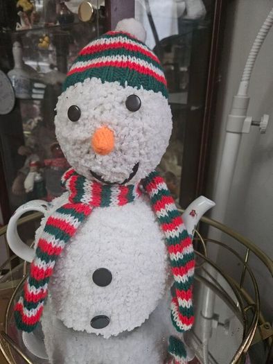 Hanmade Snowman Teacosy