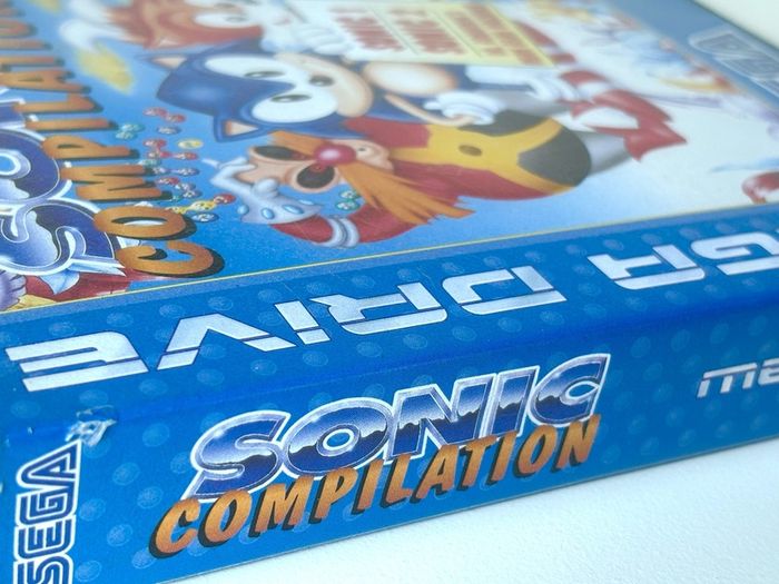 Sonic Compilation for Sega Mega Drive - Boxed and Minty