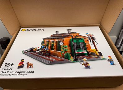Lego 910033 Old Train Engine Shed