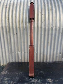 Architectural Salvage Vintage teak newel post