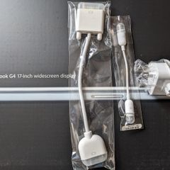 PowerBook G4 - 17-inch widescreen dispay accessories new in original package