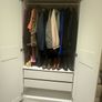 IKEA PAX Wardrobe 2.5m Wide Mirror Door Excellent Condition Image 5