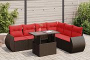 7 Piece Garden Sofa Set