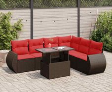 7 Piece Garden Sofa Set