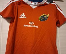 Munster Rugby Jersey. Official Adidas Home Jersey. Age 6 To 9 Months. Collect In Dublin Or Receive Via Post.