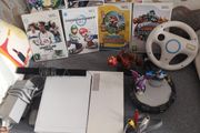 Wii Bundle with Mario Kart, Paper Mario &amp; Skylanders