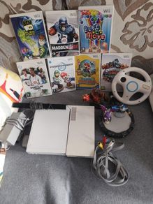 Wii Bundle with Mario Kart, Paper Mario & Skylanders