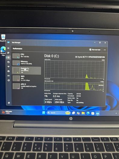 Hp Probook 640 G8 Laptop I5/16gb/256ssd/fhd