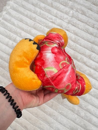 Garfield Cat Beach Red Shorts Ice Cream approx. 22 cm. Used Please see photos
