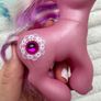 MLP My Little Pony G3 Crystal Lace Friendship Ball and Periwinkle Jewel Pony 2003 Dirty Used Cut Hair Please see pictures Image 10