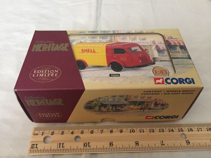 Corgi. Heritage Collection. Number 70504. Limited edition.Renault 1000kg Shell van