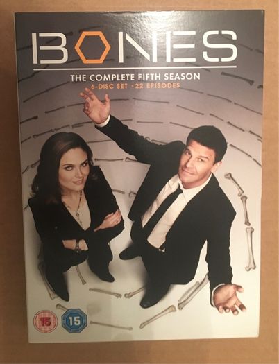 Bones Season 5 DVD Television Series Box Set 6 Disc