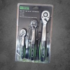 CPS 3-Piece 72-Tooth Ratchet Handle Set