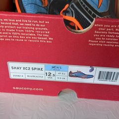 Saucony Shay XC2 Running Spikes