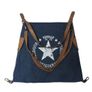 Vintage Canvas Tote Bag Navy Blue - BRAND NEW Image 5