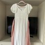 White dress with light pink belt age 11 (bought from Mango summer 2025) Image 9