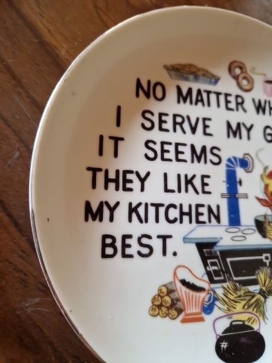 vintage plate