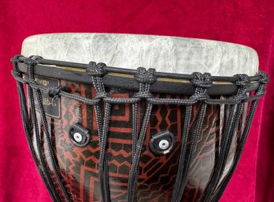 Remo Paulo Mattioli signature djembe, rope tuned