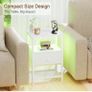 Set of 2 Bedside Table with Charging Station Image 3