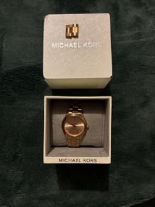 Michael Kors rose gold watch