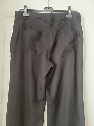 Black Wide Leg Trousers