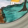 Reduced Hand painted limited edition signed Charger Avoca Blue. Image 2
