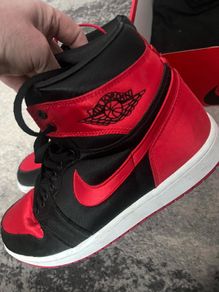 Genuine NIKE Jordans red & black