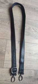 Leather bag strap