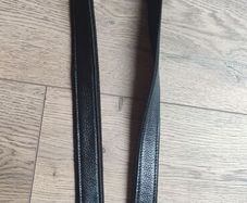 Leather bag strap