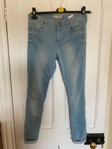 Topshop Leigh Jeans light blue