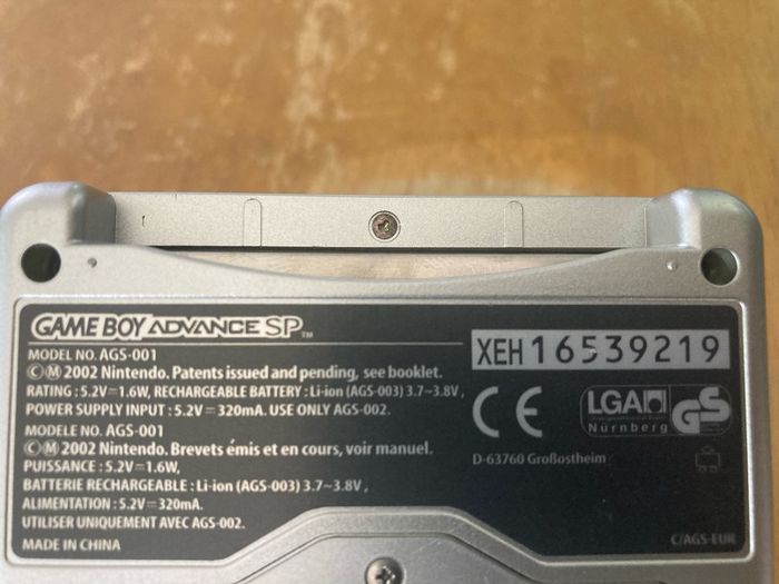 Nintendo Gameboy Advance SP - boxed