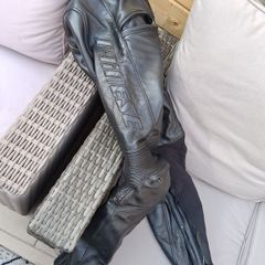 Dainese leather motorcycle motorbike trouser pants