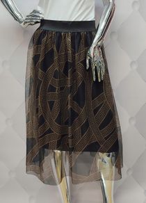 Women's pleated tulle skirt  one size uni