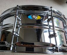 Ludwig Supralite 14" x 5.5" Steel Snare Drum - Never Used