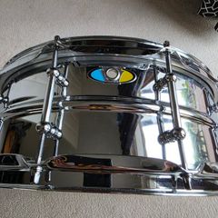 Ludwig Supralite 14" x 5.5" Steel Snare Drum - Never Used