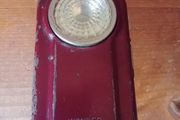 Vintage  French Metal Pocket Flashlight