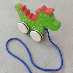 Goki Pull Along Dinosaur