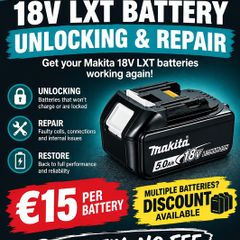 Makita battery repair