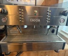 Commercial Gaggia coffee machine