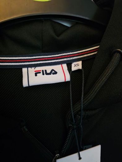 Fila Black Oversized Hoodie