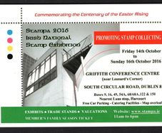 2016 Ireland Stampa Season Ticket 14-16th October 2016 at Griffith Conference Centre
