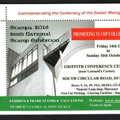 2016 Ireland Stampa Season Ticket 14-16th October 2016 at Griffith Conference Centre