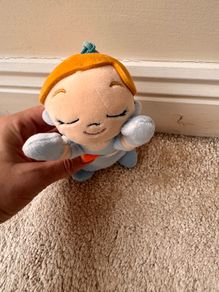 Disney Snuglets Plush Soft Cinderella approx. 15 cm. Used Please see photos