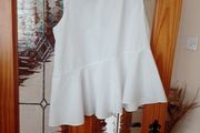 Zara white top