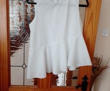Zara white top