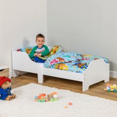 Toddler bed frame(good condition)_no mattress_sluts need to be changed